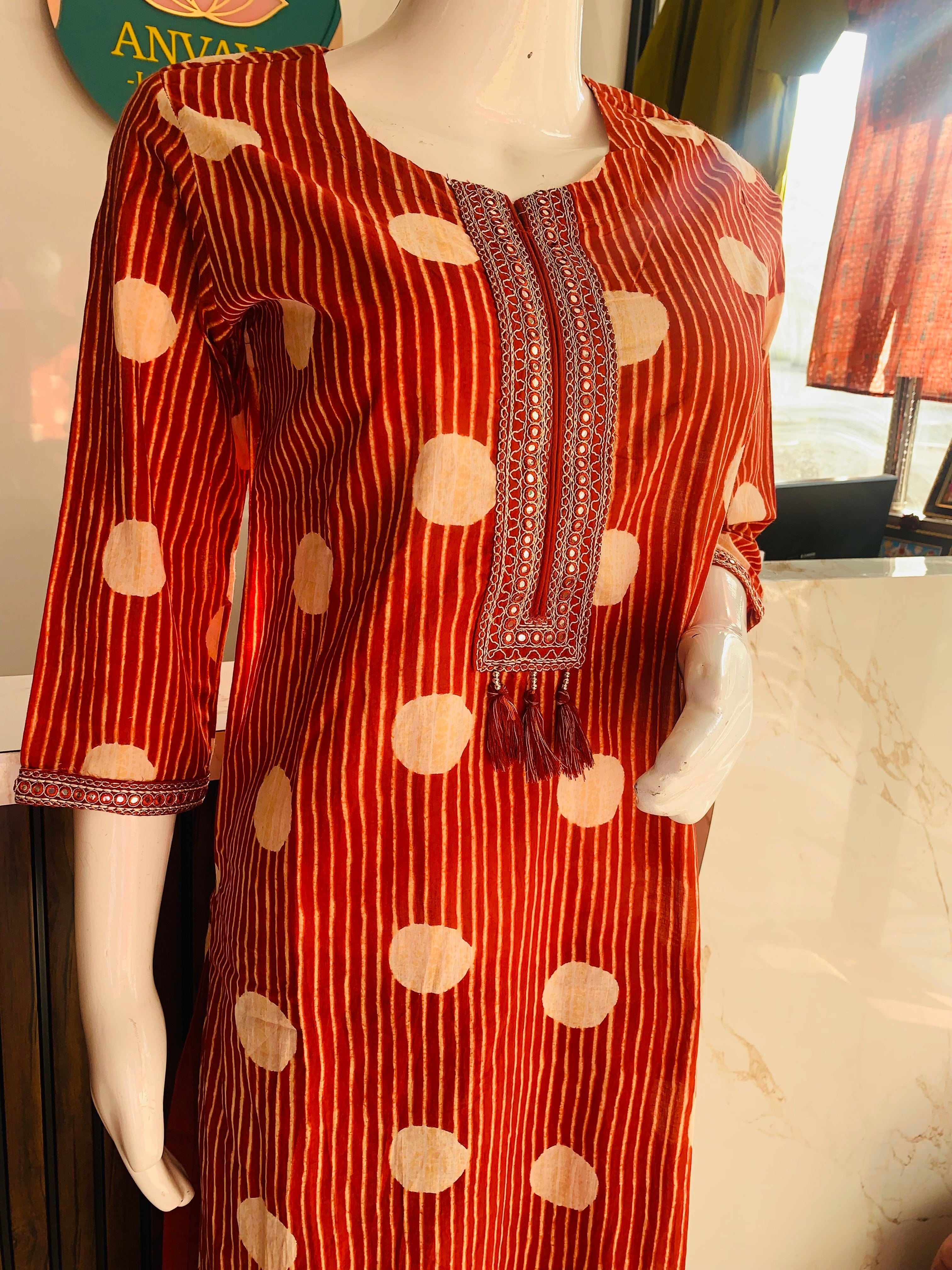 Pure Cotton Suit Set