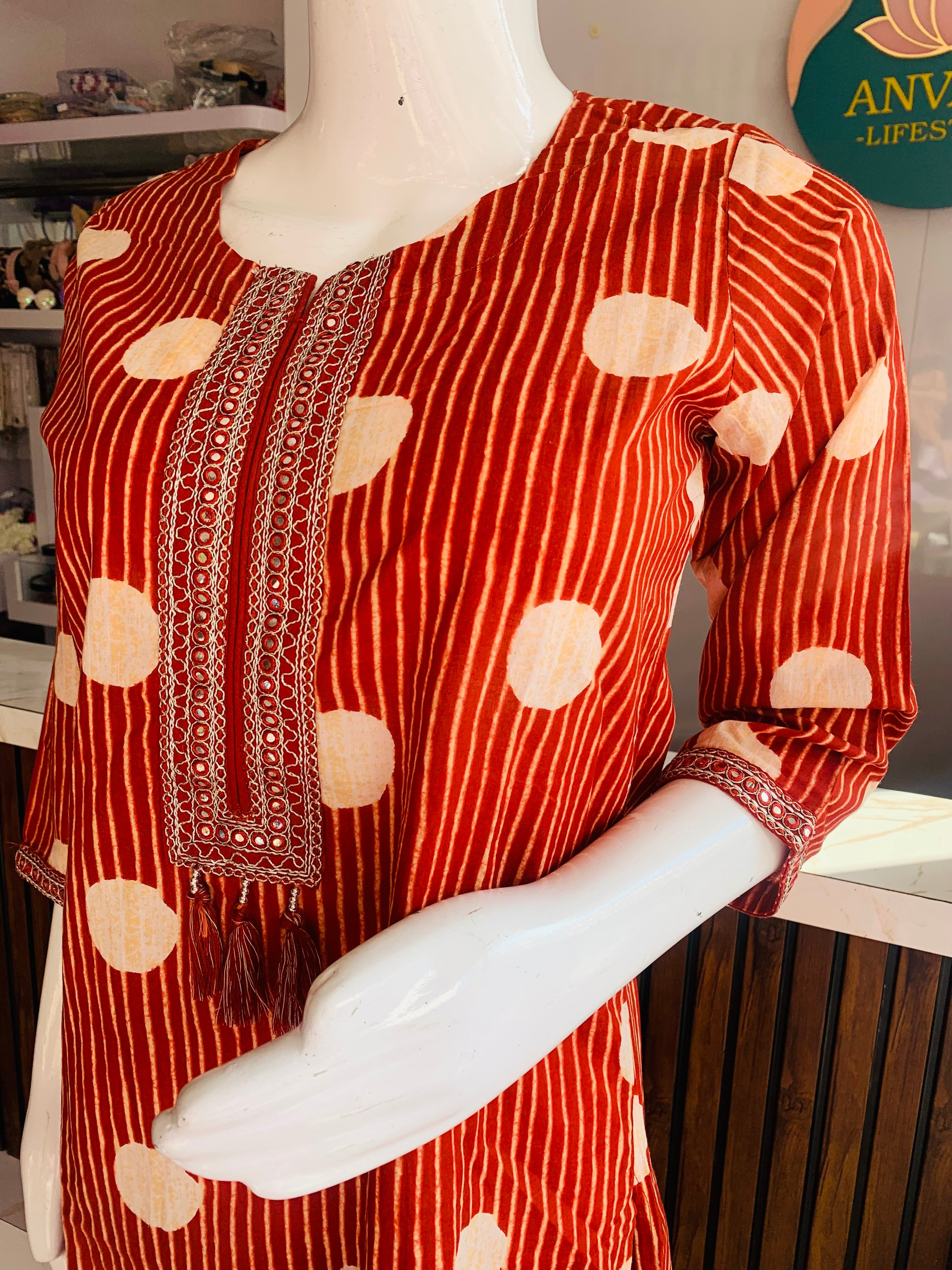 Pure Cotton Suit Set