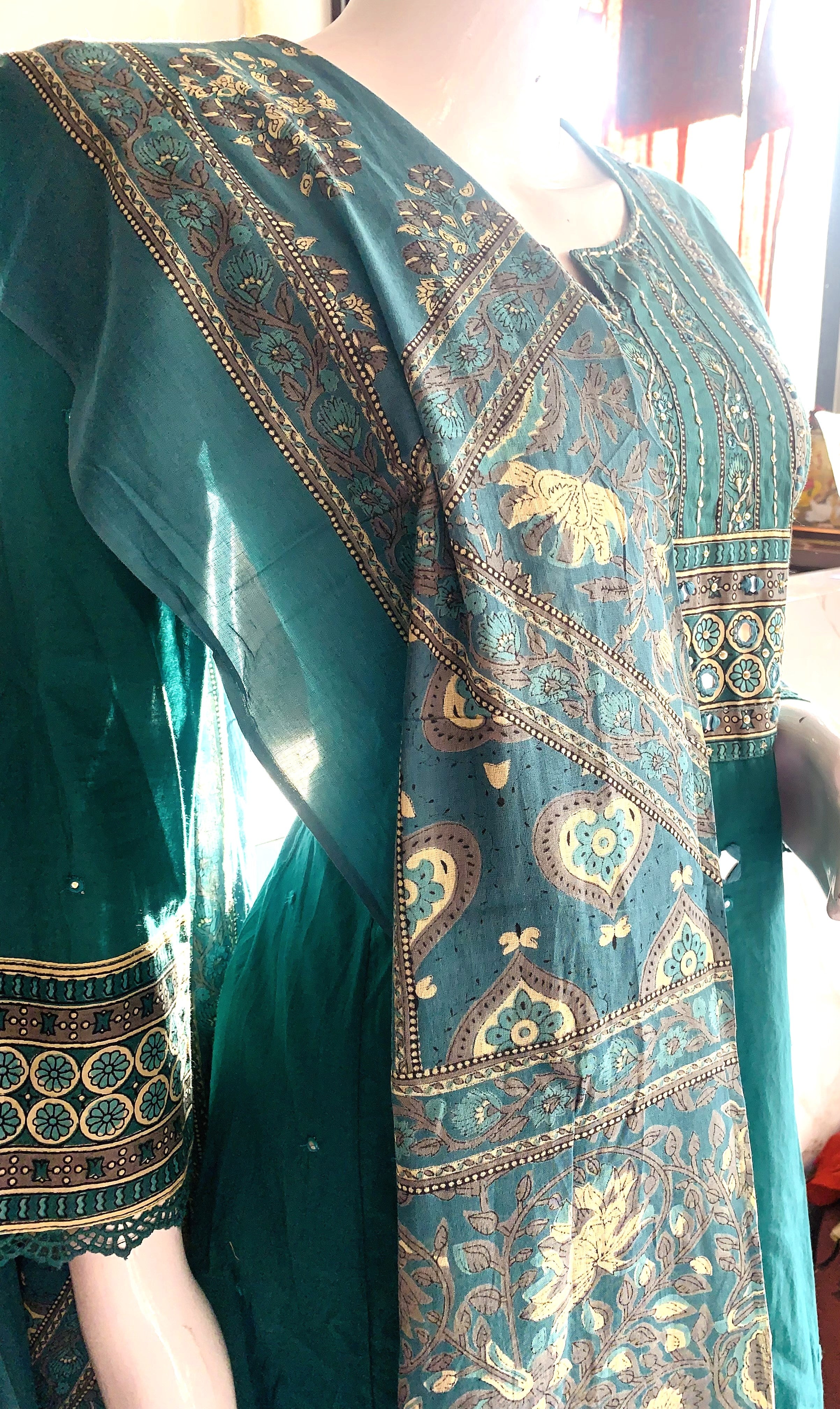 Kalamkaari Cotton Suit Set