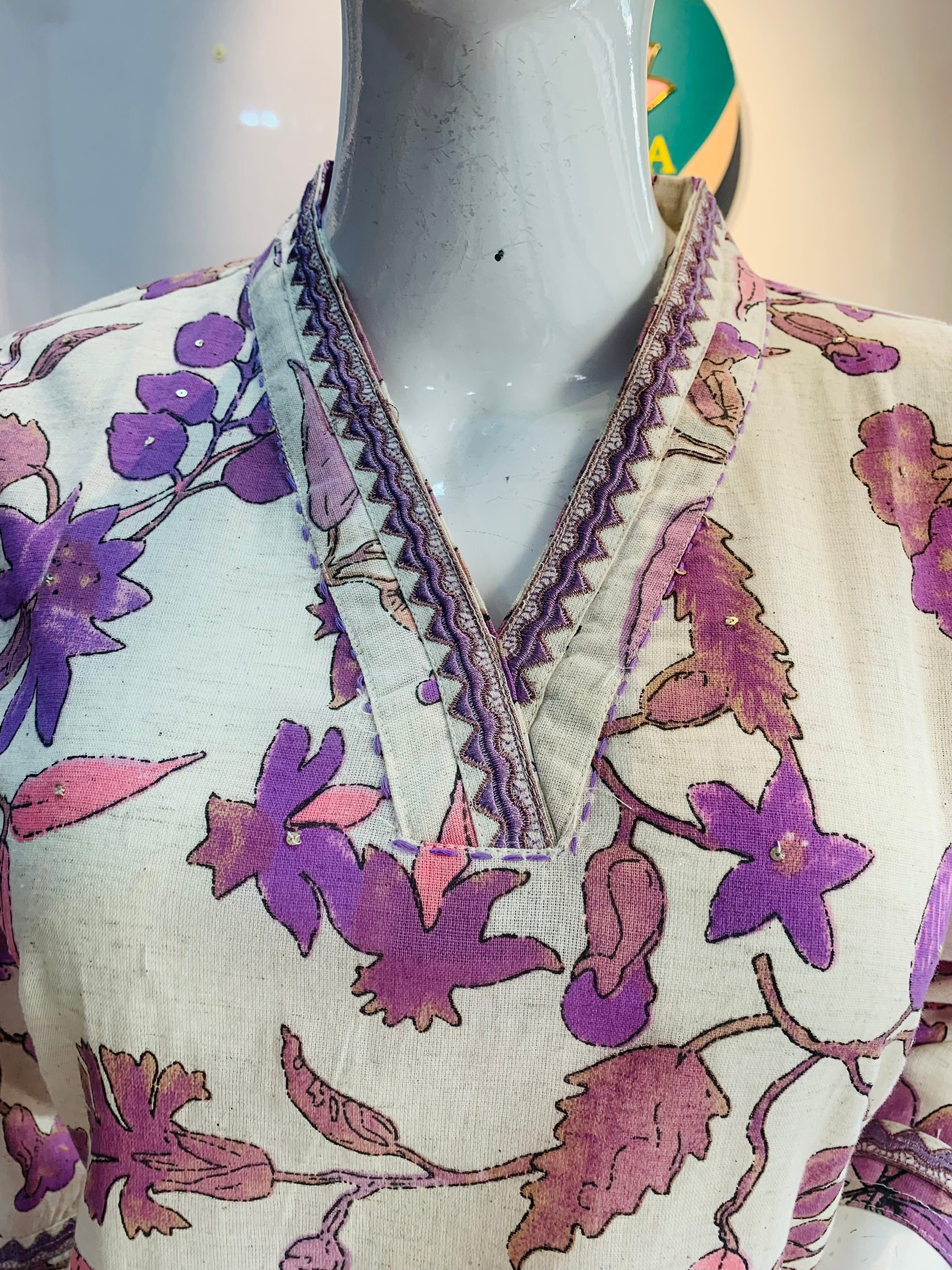 Minimal Cotton Kurta Set